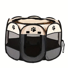 Load image into Gallery viewer, Foldable Cat Playpen & Cozy Nest ~ Safe Indoor Space for Your Kitty! 🐱