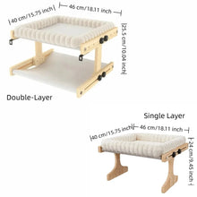 Load image into Gallery viewer, Cat Window Perch ~ Cozy Recliner Hammock with a View! ๐พ