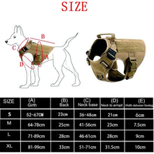 Load image into Gallery viewer, Tactical Dog Harness Bundle ~ No-Pull, Adjustable, Heavy Duty! ๐พ
