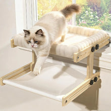 Load image into Gallery viewer, Cat Window Perch ~ Cozy Recliner Hammock with a View! ๐พ