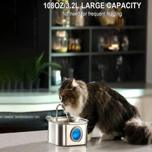 Load image into Gallery viewer, Cat Water Fountain ~ Quiet, Filtered Hydration They'll Love! 🐾
