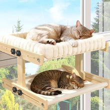 Load image into Gallery viewer, Cat Window Perch ~ Cozy Recliner Hammock with a View! 🐾
