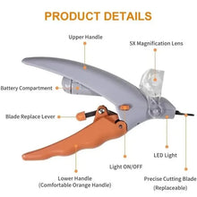 Load image into Gallery viewer, Cat Nail Clippers ~ Built-In Light for Safe, Precise Trims! 🐾
