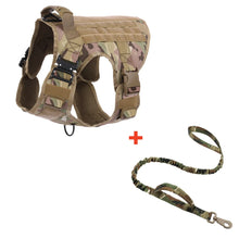Load image into Gallery viewer, Tactical Dog Harness Bundle ~ No-Pull, Adjustable, Heavy Duty! 🐾
