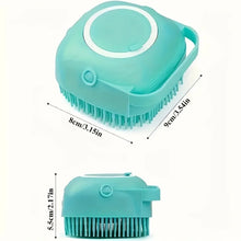Load image into Gallery viewer, Silicone Pet Grooming Bath Brush ~ Perfect for Dogs &amp; Cats! 🐾
