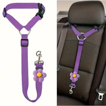 Load image into Gallery viewer, Dog Car Seat Belt ~ Safe &amp; Secure Travel Tether! 🐾
