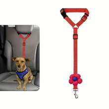 Load image into Gallery viewer, Dog Car Seat Belt ~ Safe &amp; Secure Travel Tether! 🐾
